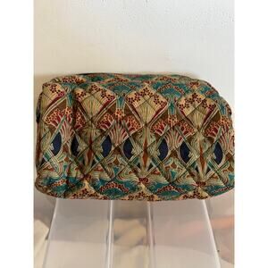 VTG Liberty of London Ianthe Quilted Art Nouveau Design Cosmetic Case